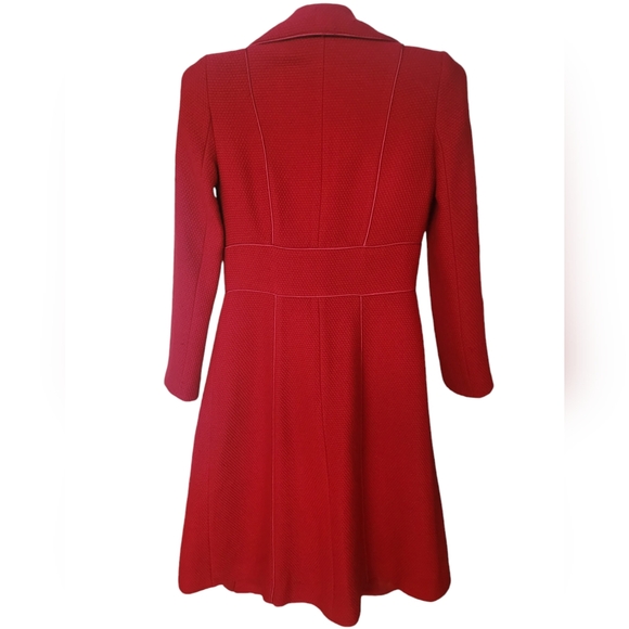 Zara Red Coat - Picture 2 of 4